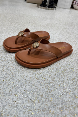 Siren Lani Thong Sandal | Tan