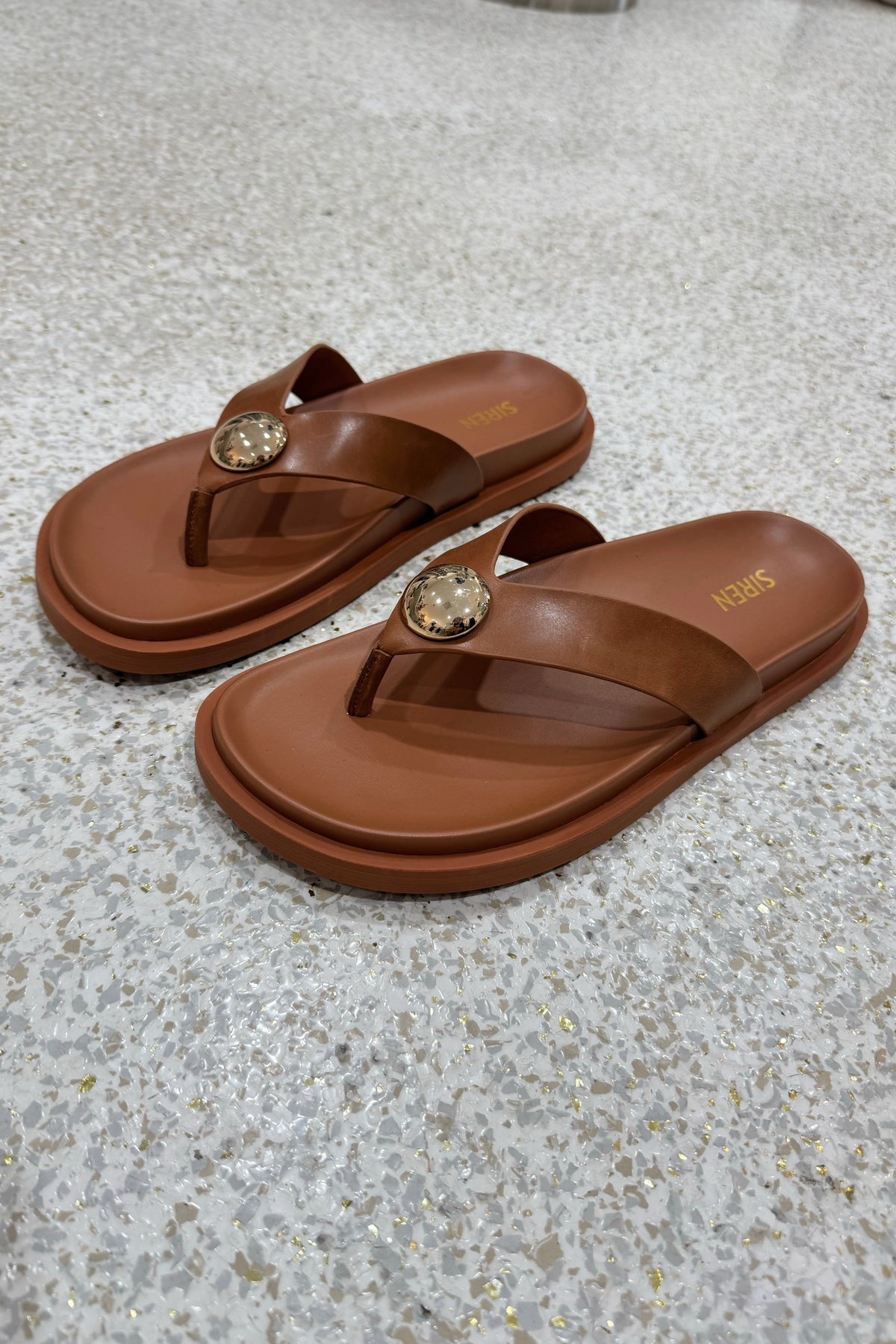 Siren Lani Thong Sandal | Tan