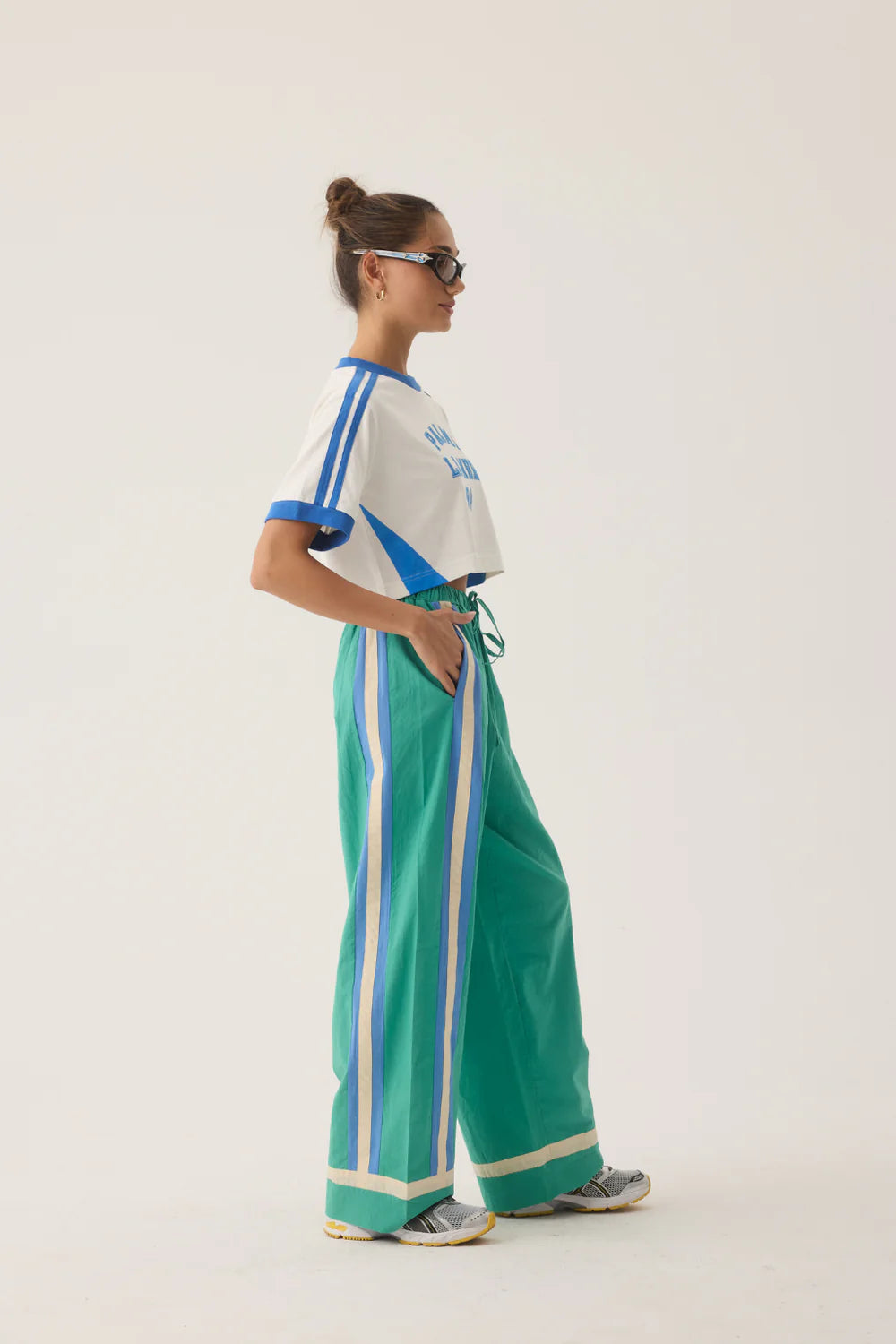 Araminta James Palma Cropped Tee | Snow