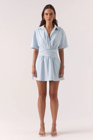 Sovere Studio Atlas Mini Dress | Vista Blue