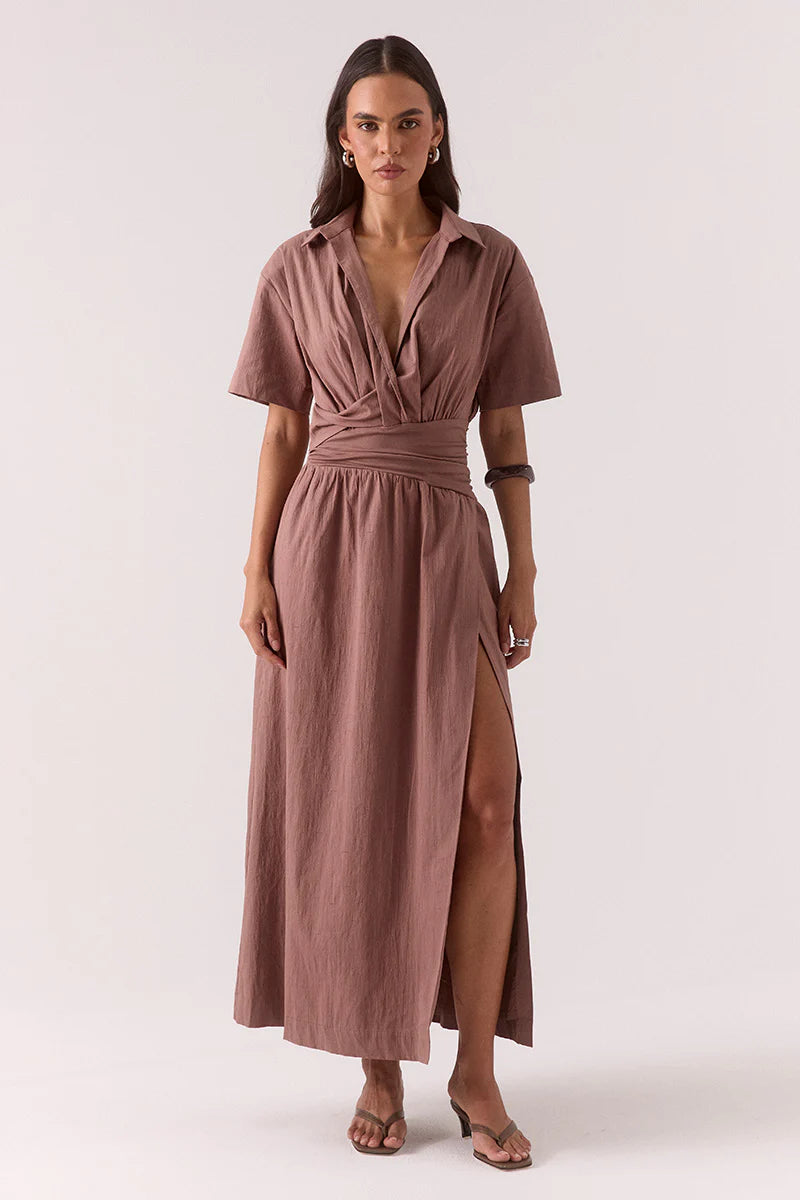 Sovere Studio Atlas Maxi Dress | Mocha