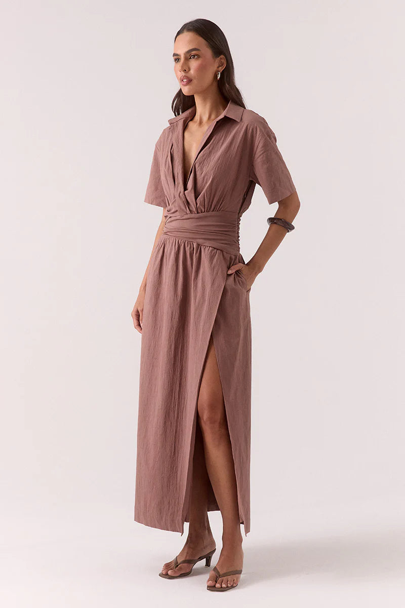 Sovere Studio Atlas Maxi Dress | Mocha