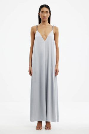 Significant Other Abbey Trapeze Maxi Dress | Pewter