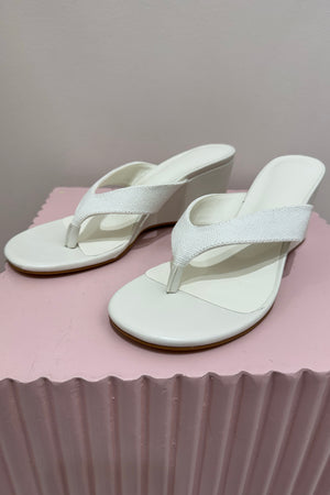Billini Tiggy Wedge | Cream Linen