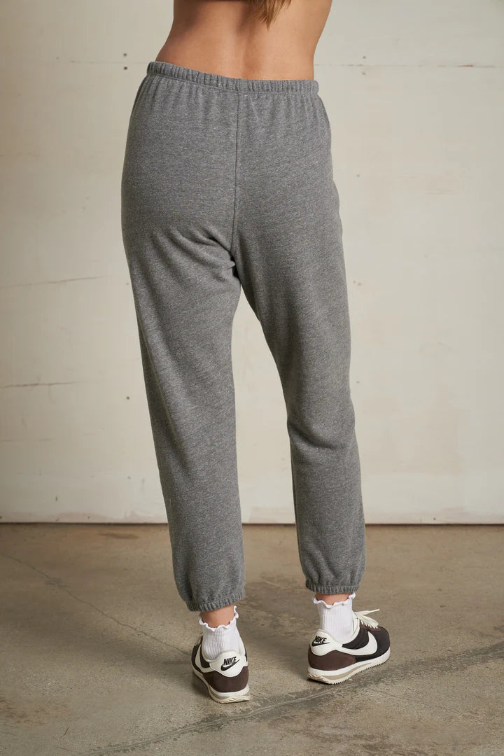 Perfect White Tee Johnny French Terry Easy Sweat Pant | Dark Heather Grey
