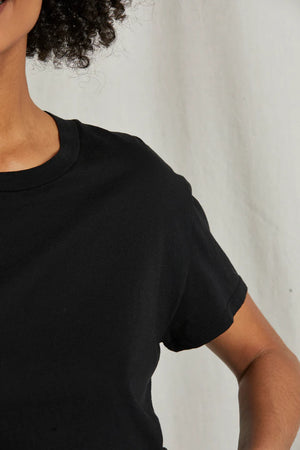 Perfect White Tee Harley Boxy Crew Tee | True Black