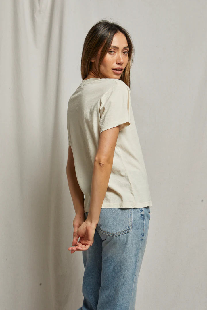 Perfect White Tee Hendrix Basic V Neck Tee | Sugar