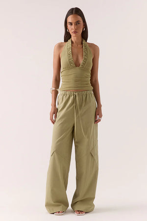 Sovere Studio Alora Top | Soft Olive