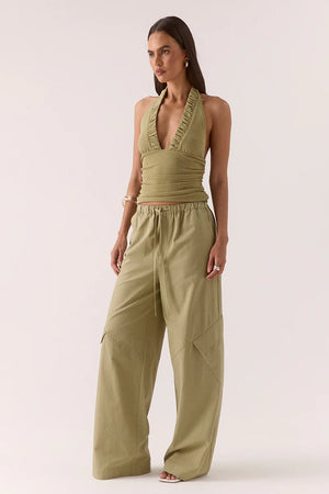 Sovere Studio Alora Top | Soft Olive