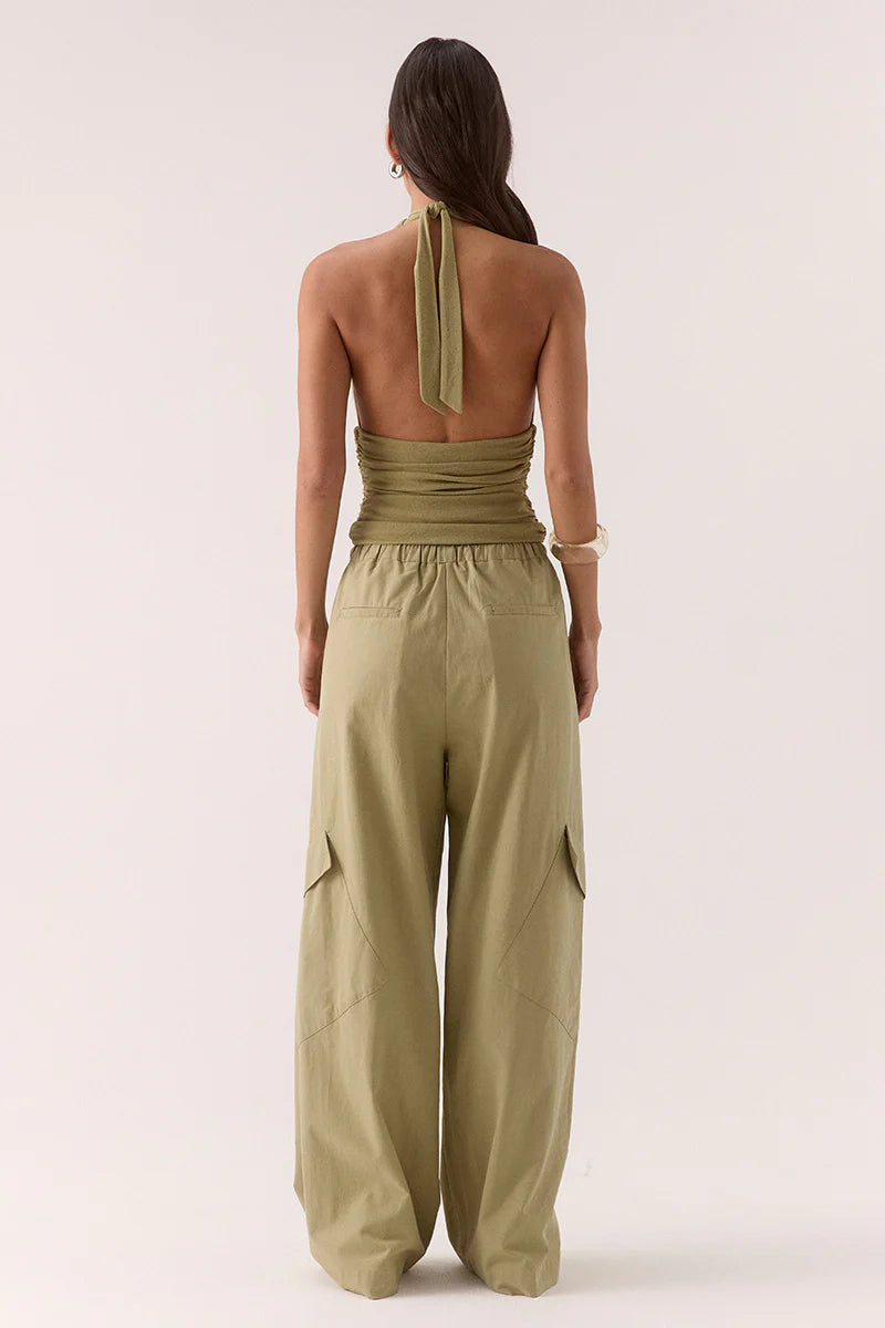 Sovere Studio Alora Top | Soft Olive