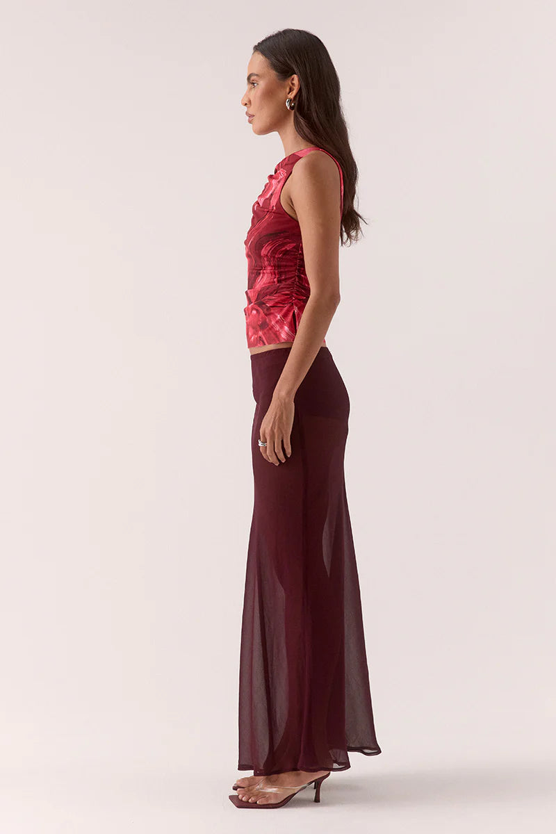 Sovere Studio Florence Top | Raspberry