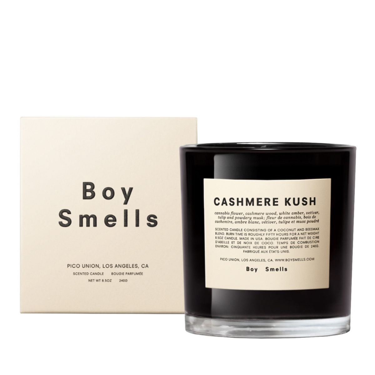 Boy Smells Standard Candle | Cashmere Kush
