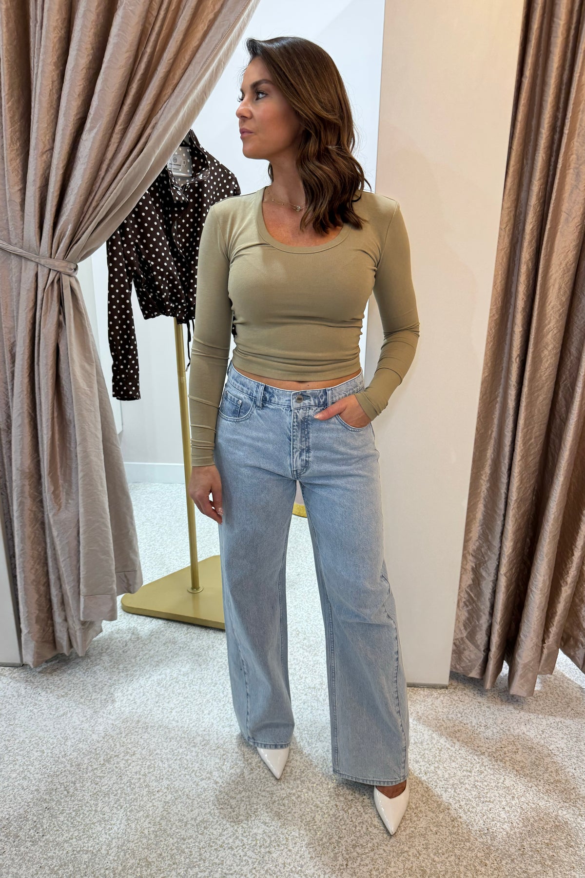 Madison The Label Malani Top | Sage