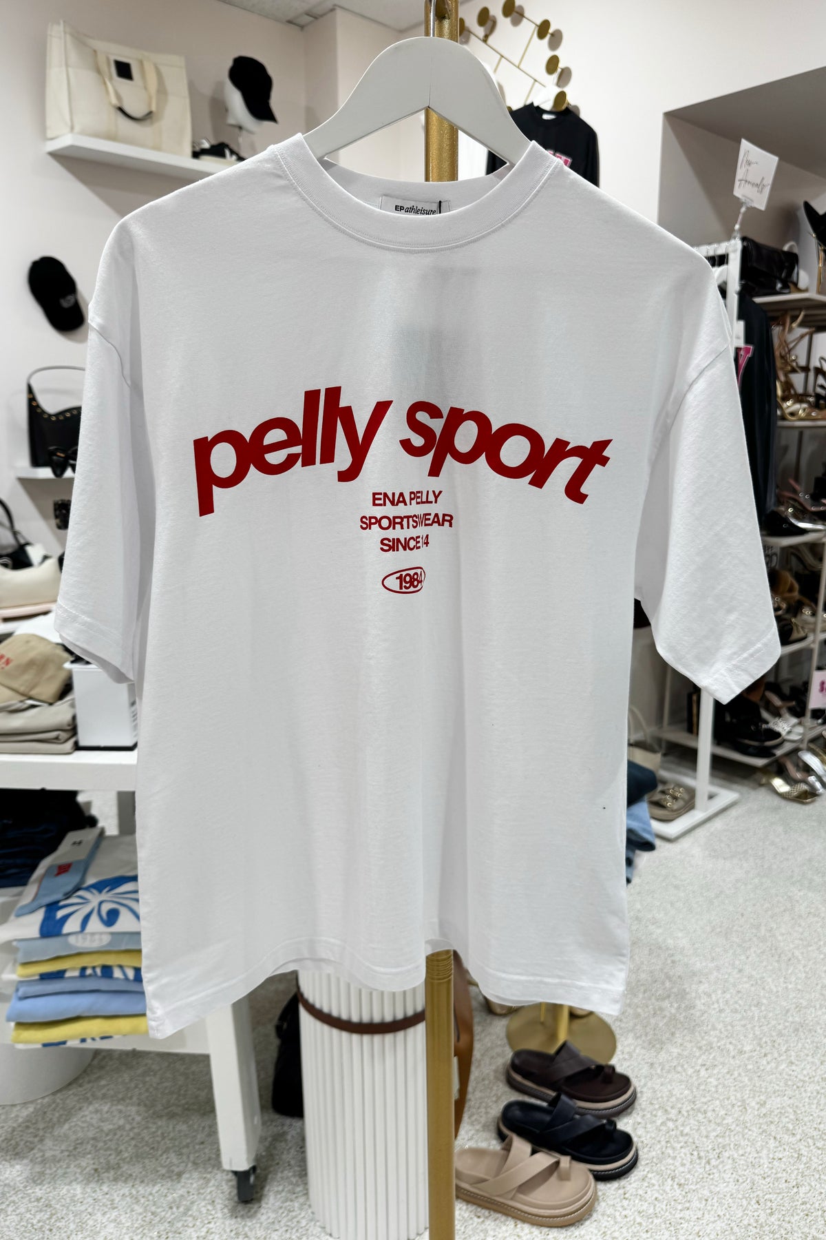 Ena Pelly Pelly Sport Tee | White
