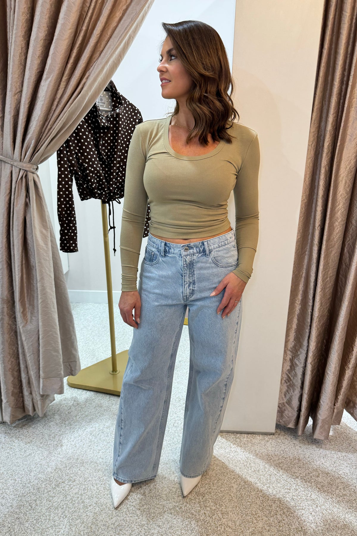 Madison The Label Malani Top | Sage