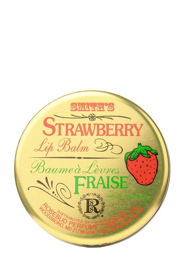 Smith's Rosebud Lip Balm Tin | Strawberry