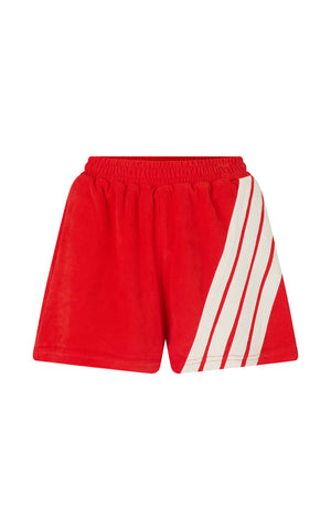 Araminta James Tropiques Terry Short | Apple Red