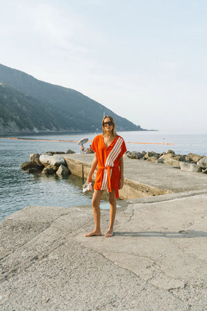 Araminta James Tropiques Terry Dess | Apple Red