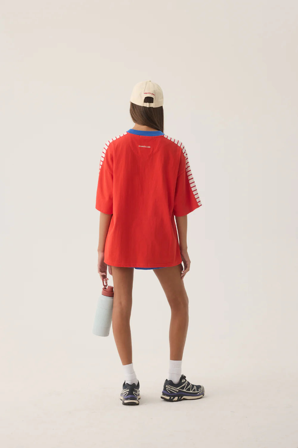 Araminta James Rico Oversized Tee | Apple Red