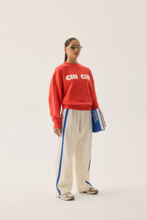 Araminta James Rico Linen Pant | Natural