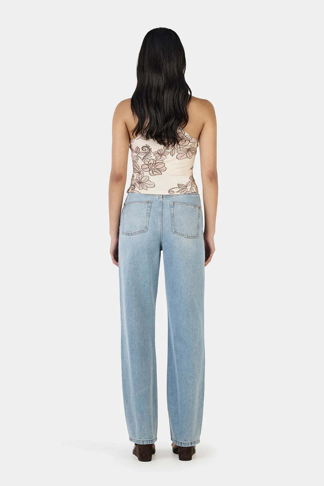 Ownley Megan Tank Rollng Waves | Beige