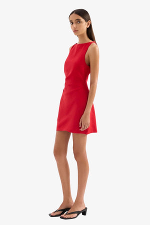 Nude Lucy Lotta Linen Mini Dress | Vermillion