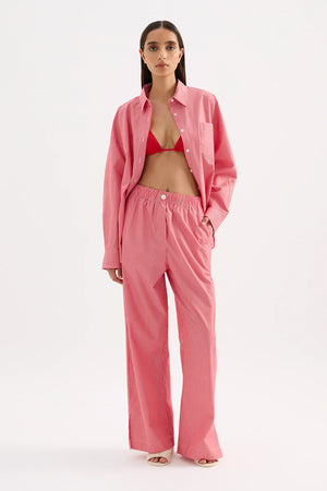 Nude Lucy Anouk Stripe Shirt | Red