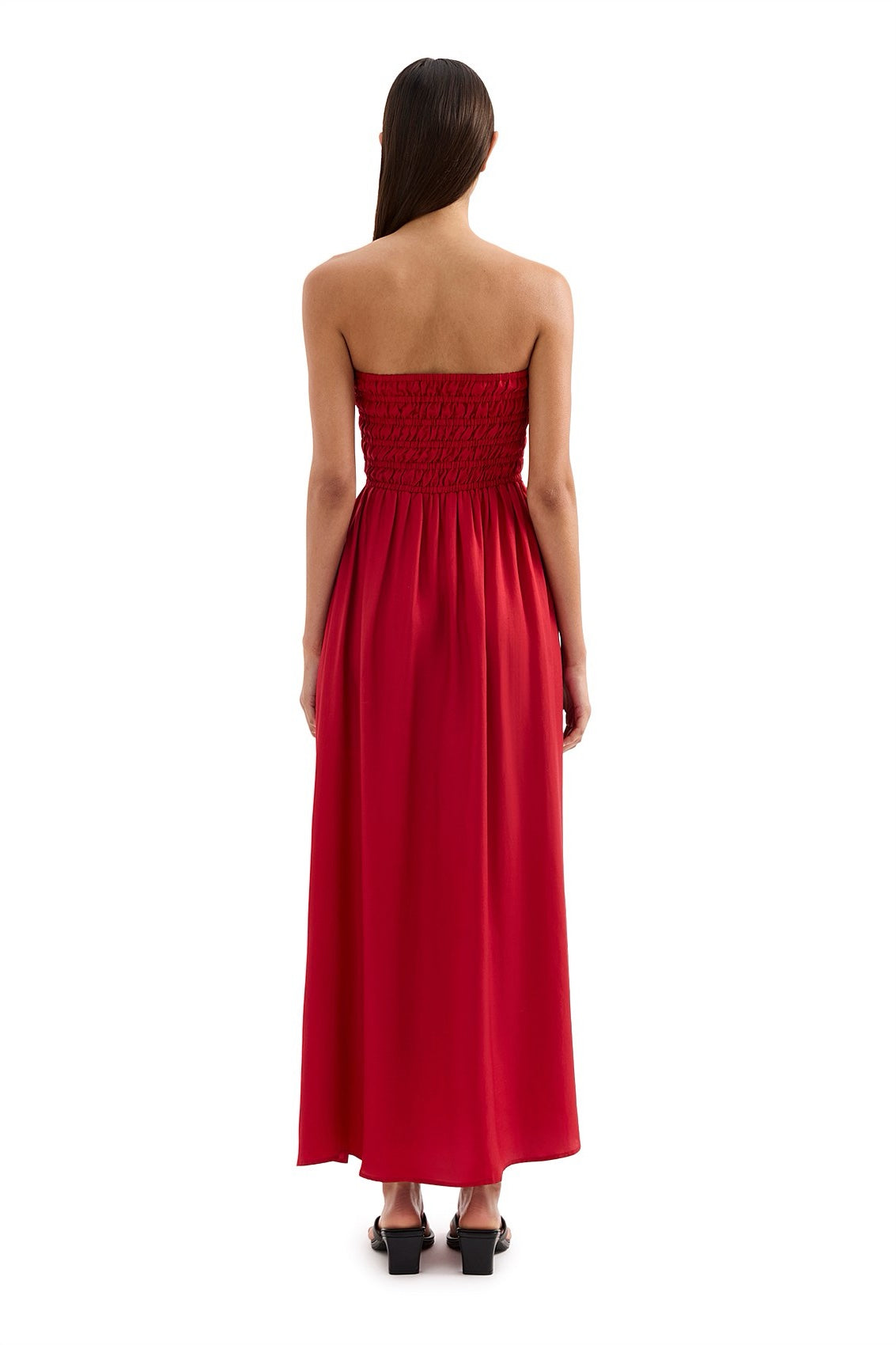 Nude Lucy Zuri Tencel Maxi Dress | Crimson