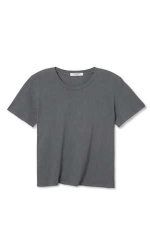 Perfect White Tee Harley Boxy Crew Tee | Charcoal
