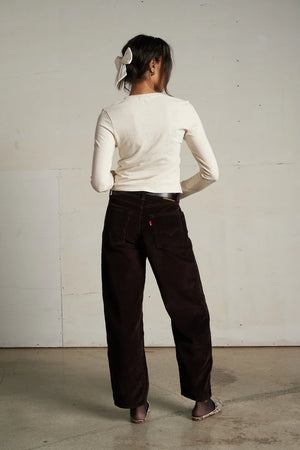 Perfect White Tee Jamie Recycled Cotton Long Sleeve | Sugar