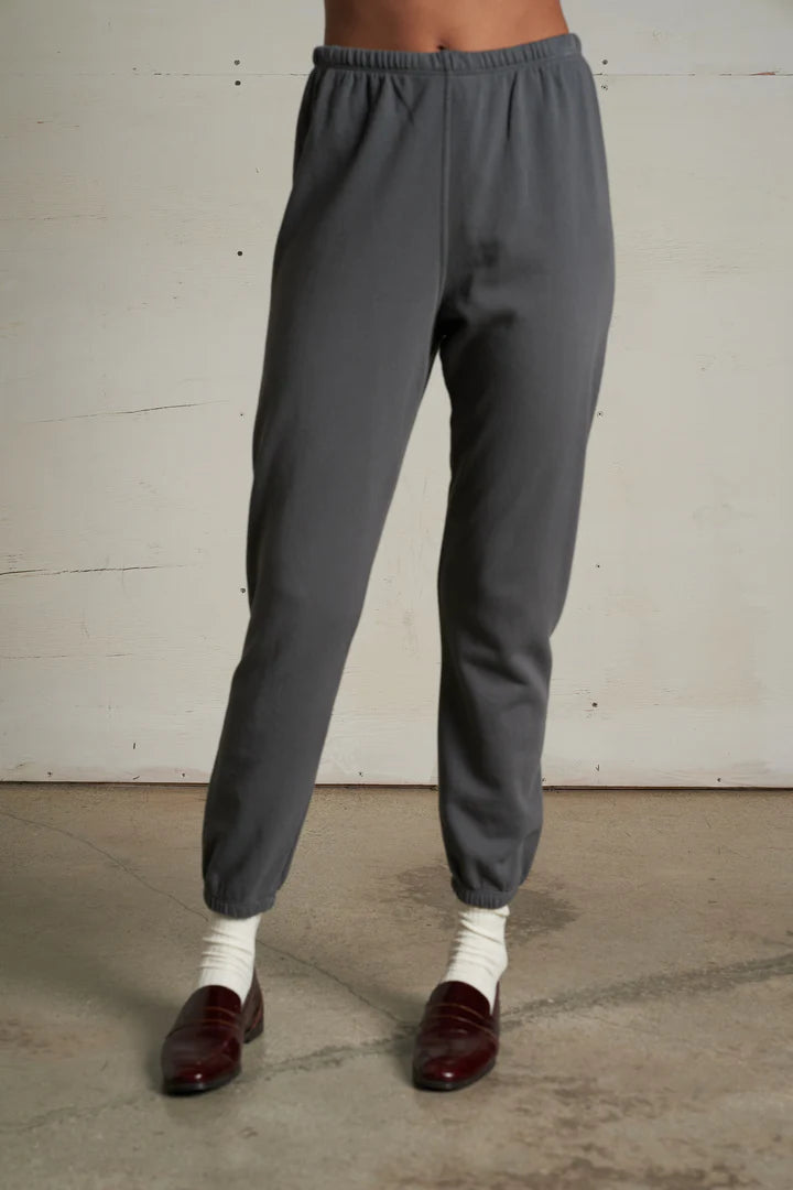 Perfect White Tee Johnny French Terry Easy Sweat Pant | Charcoal