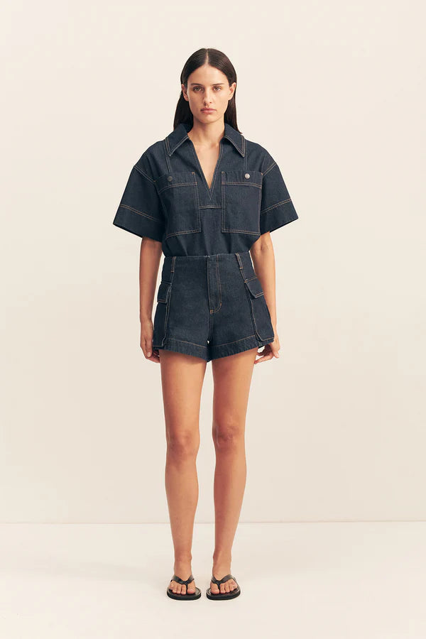 Shona Joy Rita Short | Deep Indigo