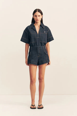 Shona Joy Rita Short | Deep Indigo