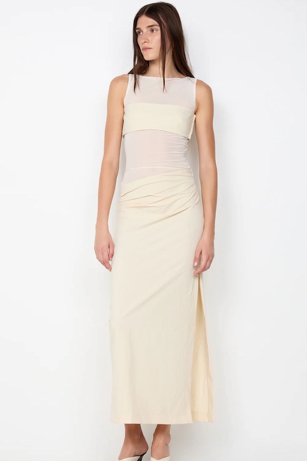 Bec + Bridge Reid Asym Skirt | Vanilla