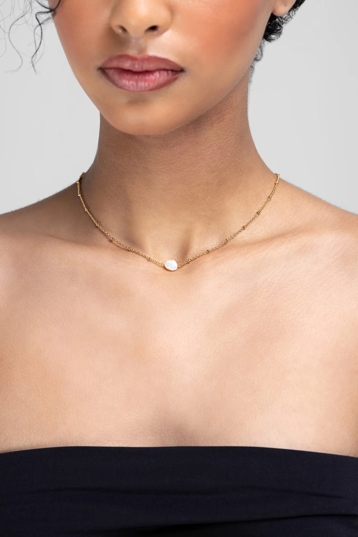 Liberte Mary Necklace | Gold