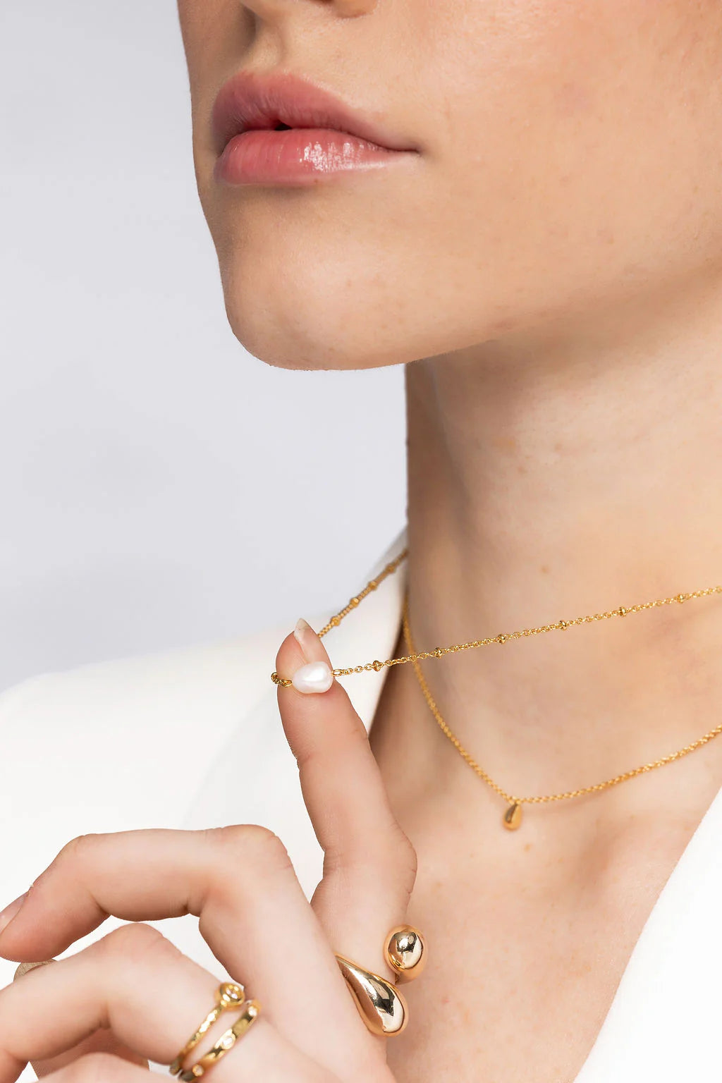 Liberte Mary Necklace | Gold
