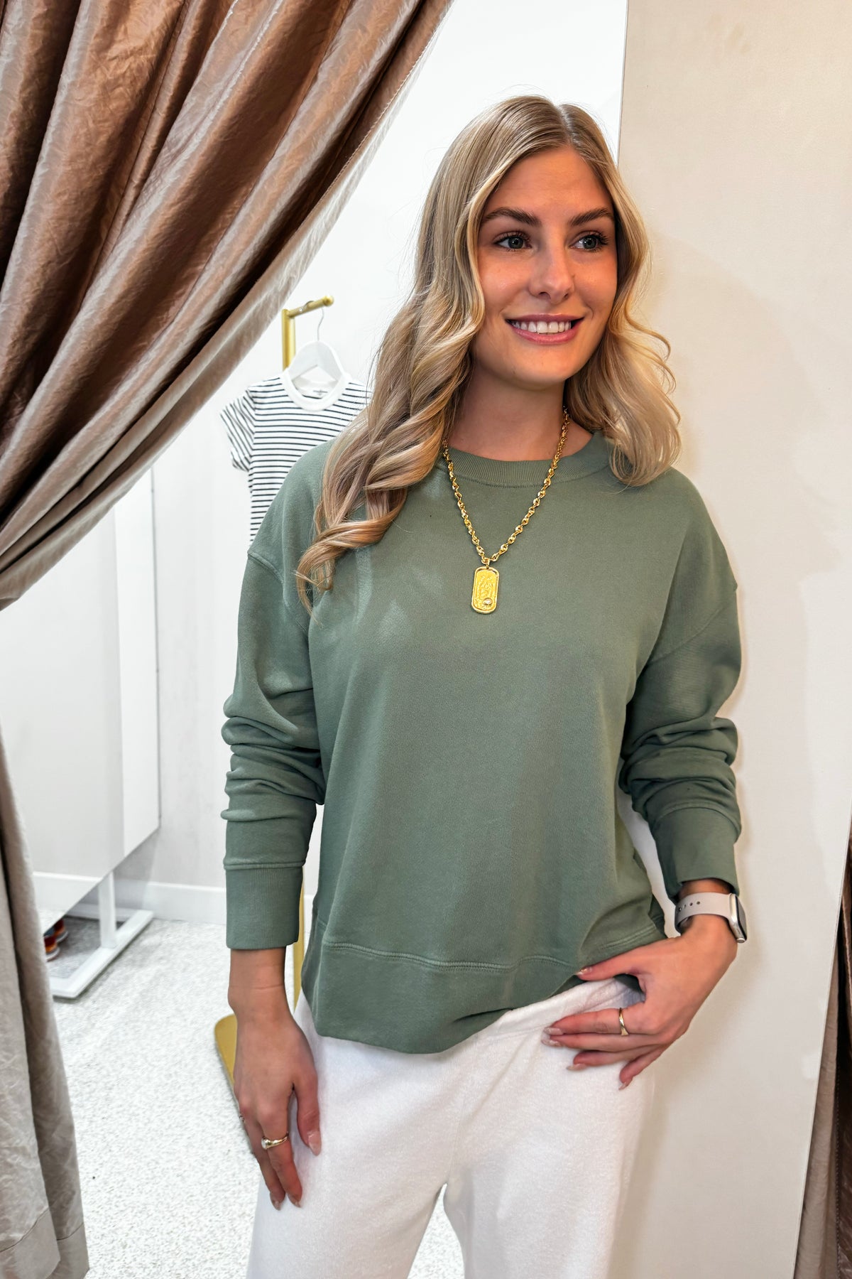 Perfect White Tee Tyler Pullover Sweatshirt | Aloe