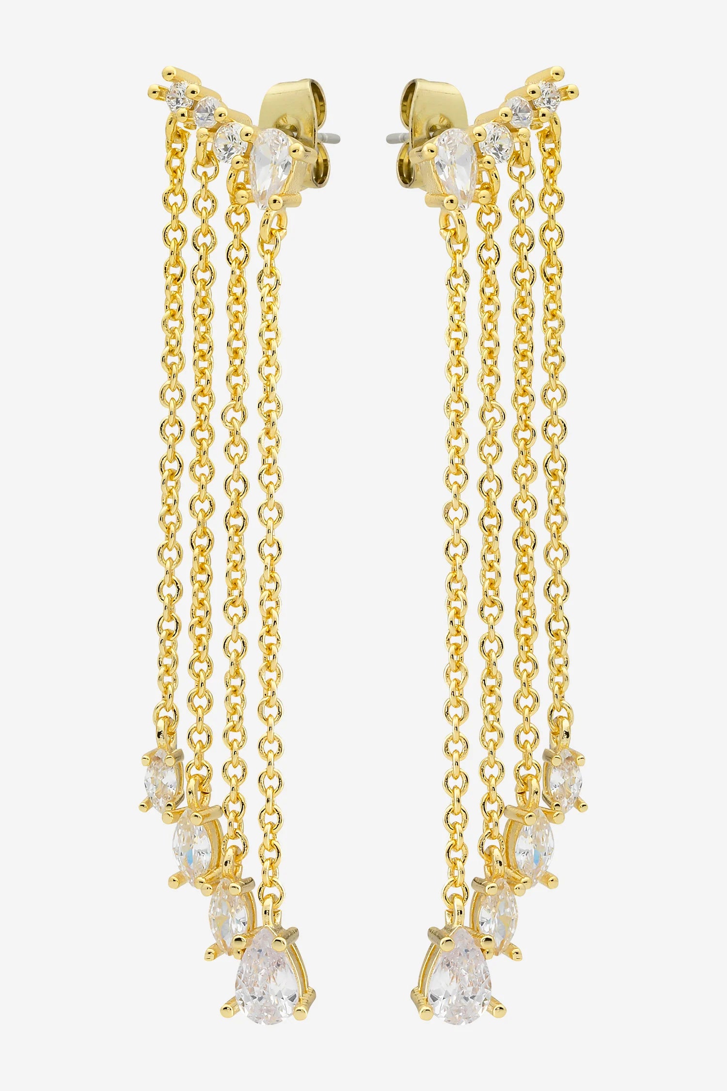 Liberte Greer Multi Drop Earring | Gold