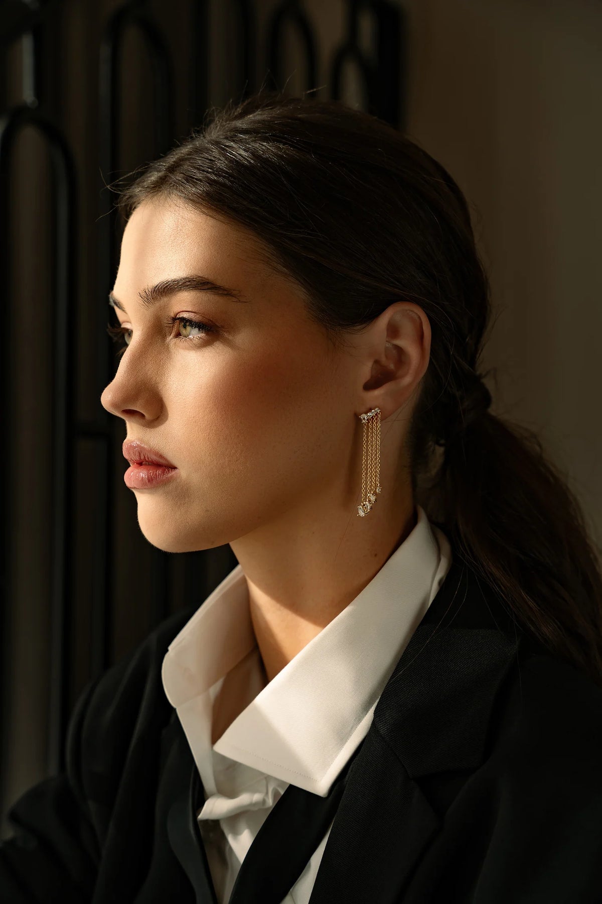 Liberte Greer Multi Drop Earring | Gold