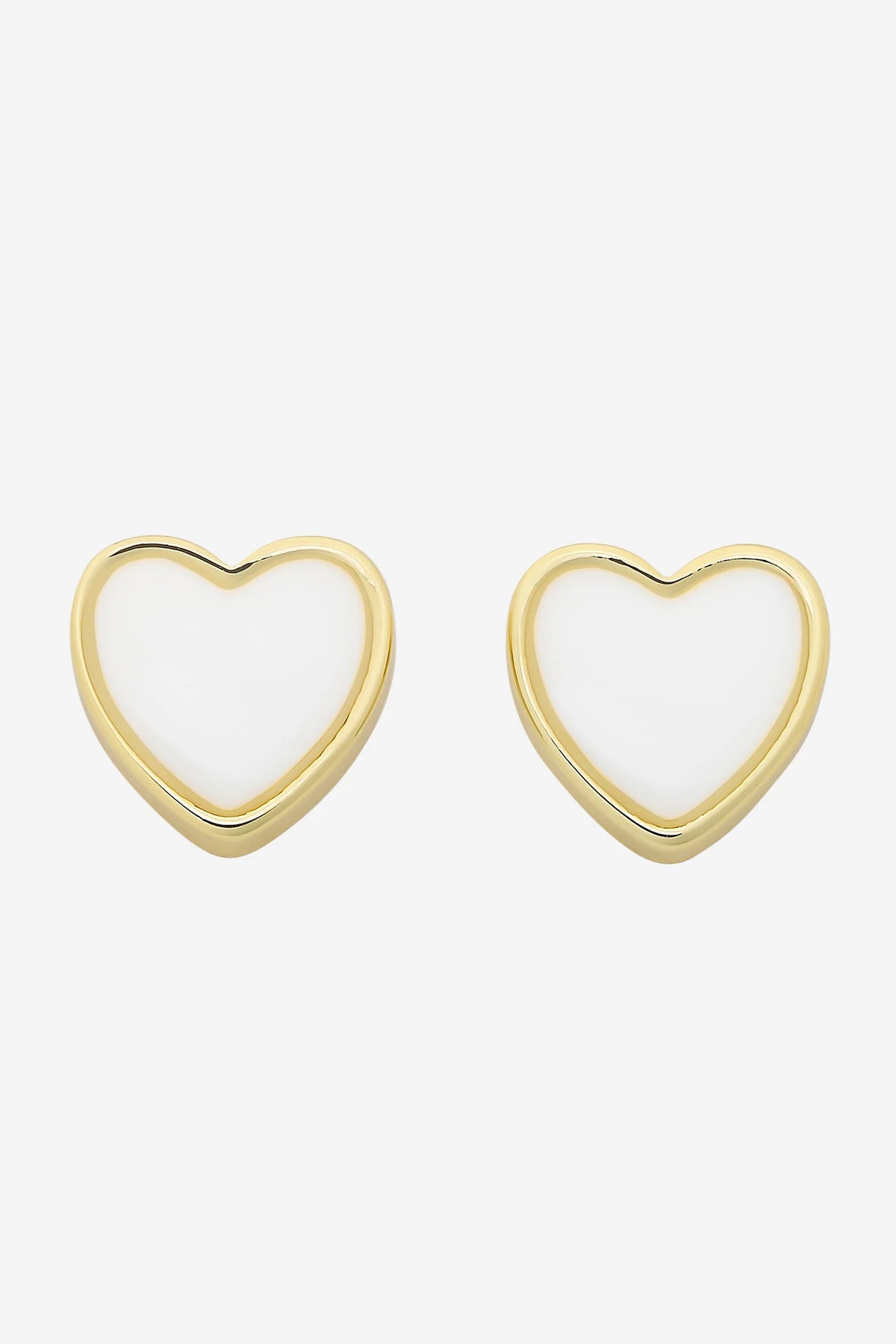 Liberte Myra Heart Stud | Gold