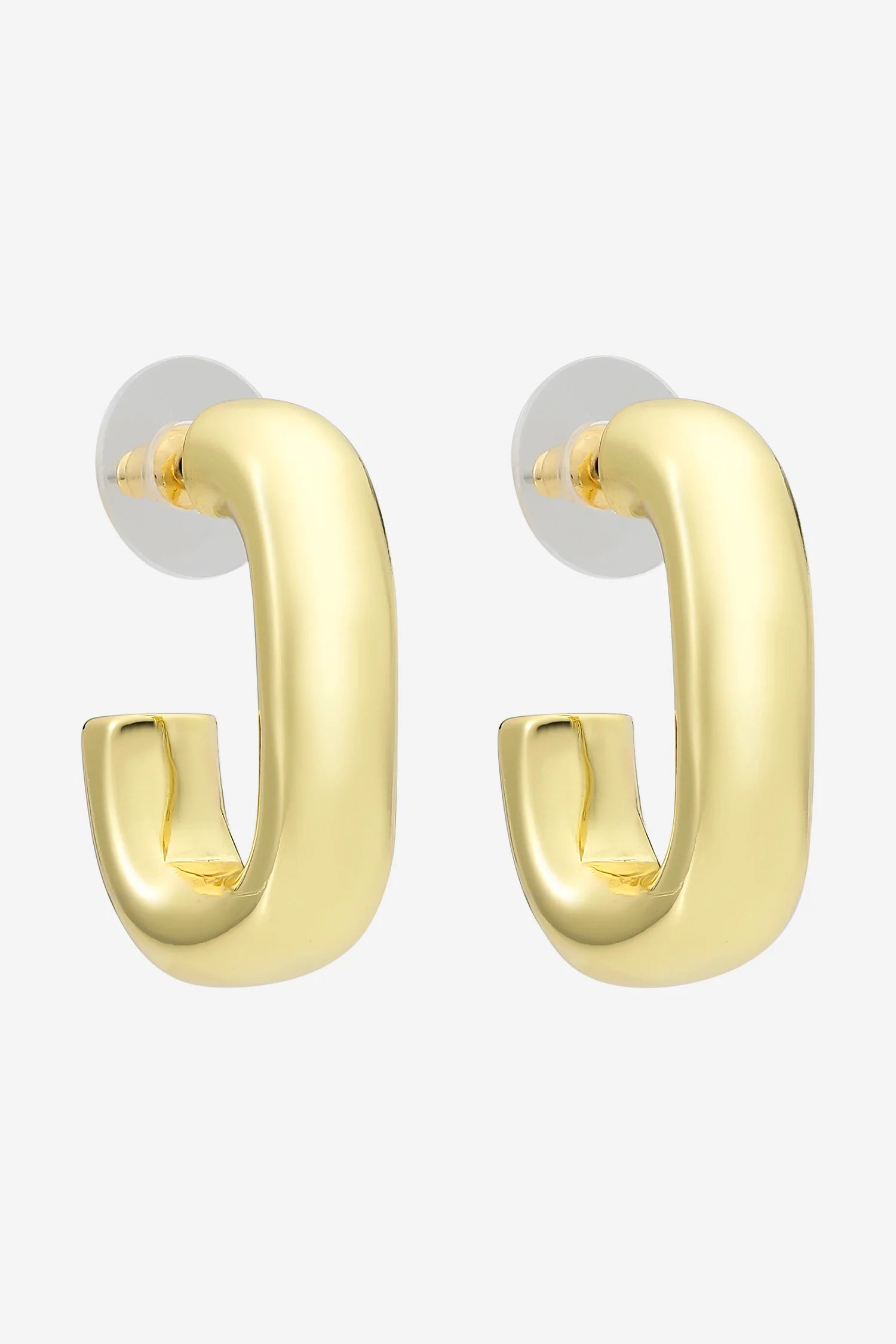 Liberte Kate Square Hoop | Gold