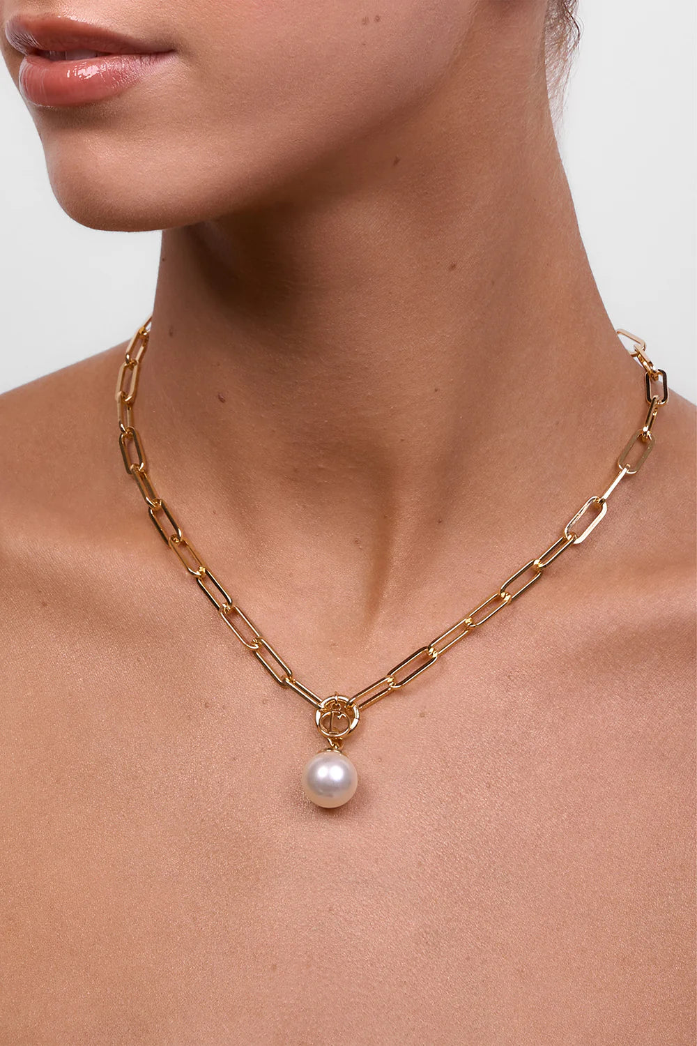 Liberte Hayley Gold Necklace | Pearl