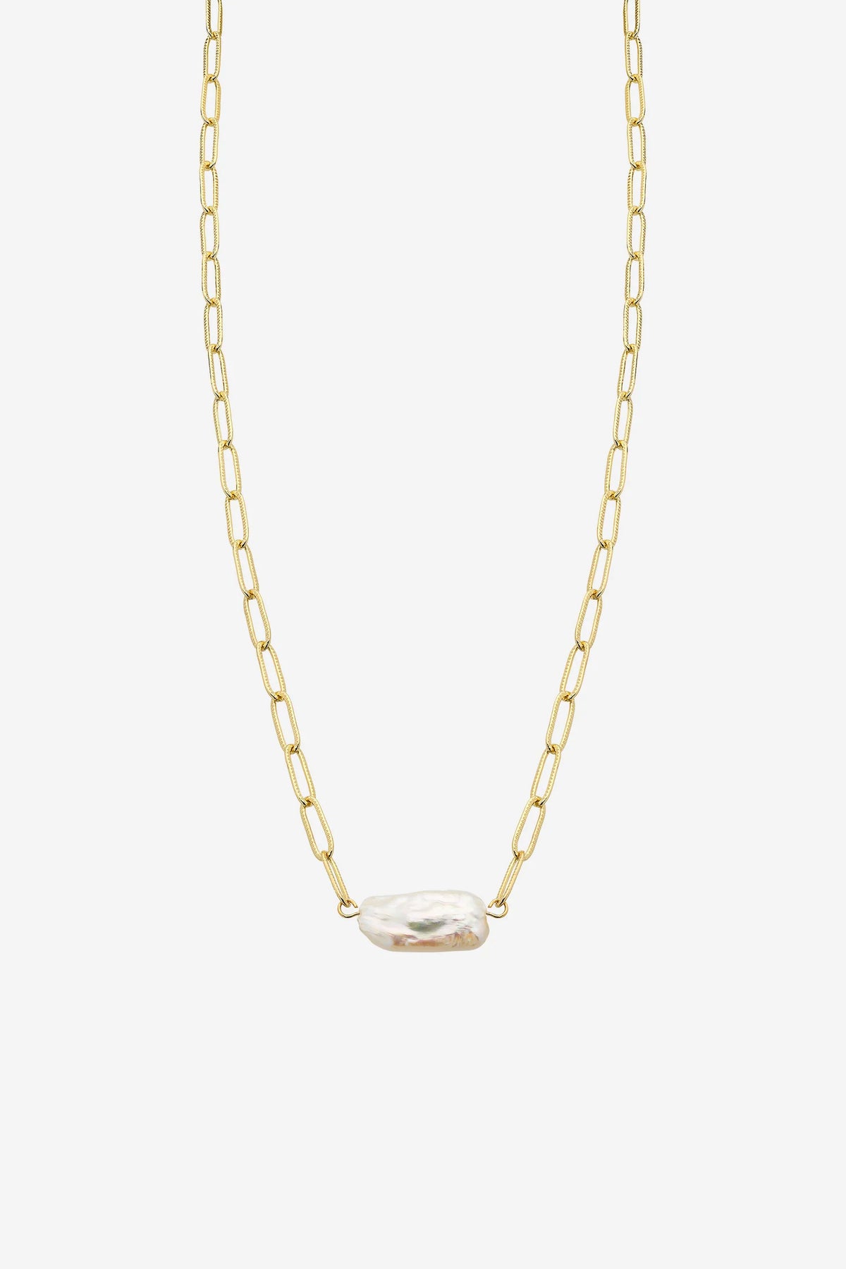 Liberte Sallie Gold Necklace | Pearl