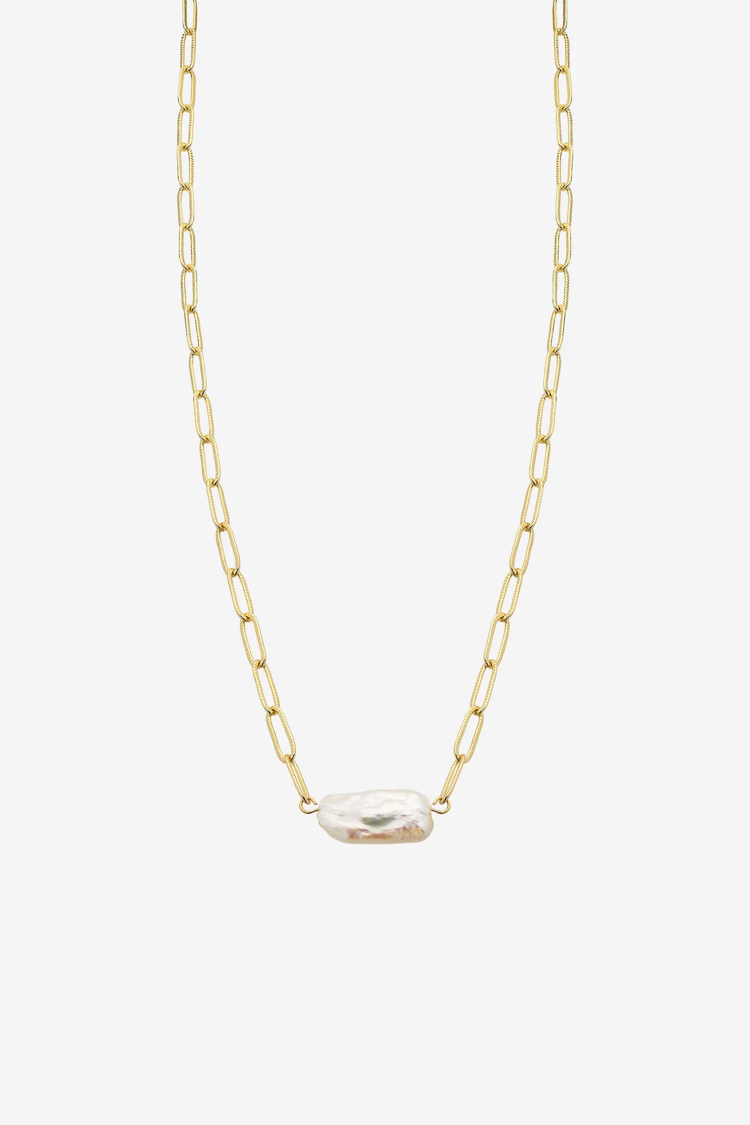 Liberte Sallie Gold Necklace | Pearl