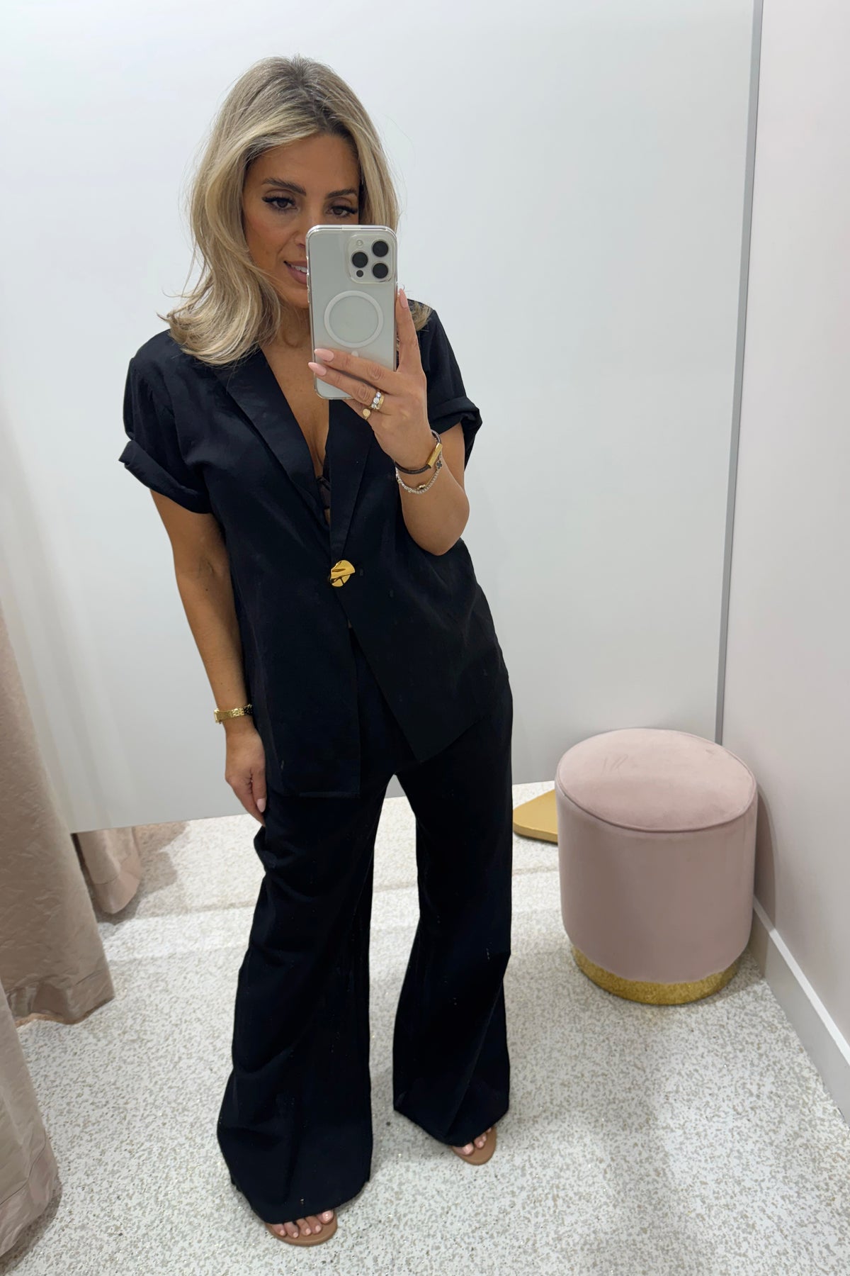 Chosen By Fifi & Annie The Amalfi Pant Suit | Black