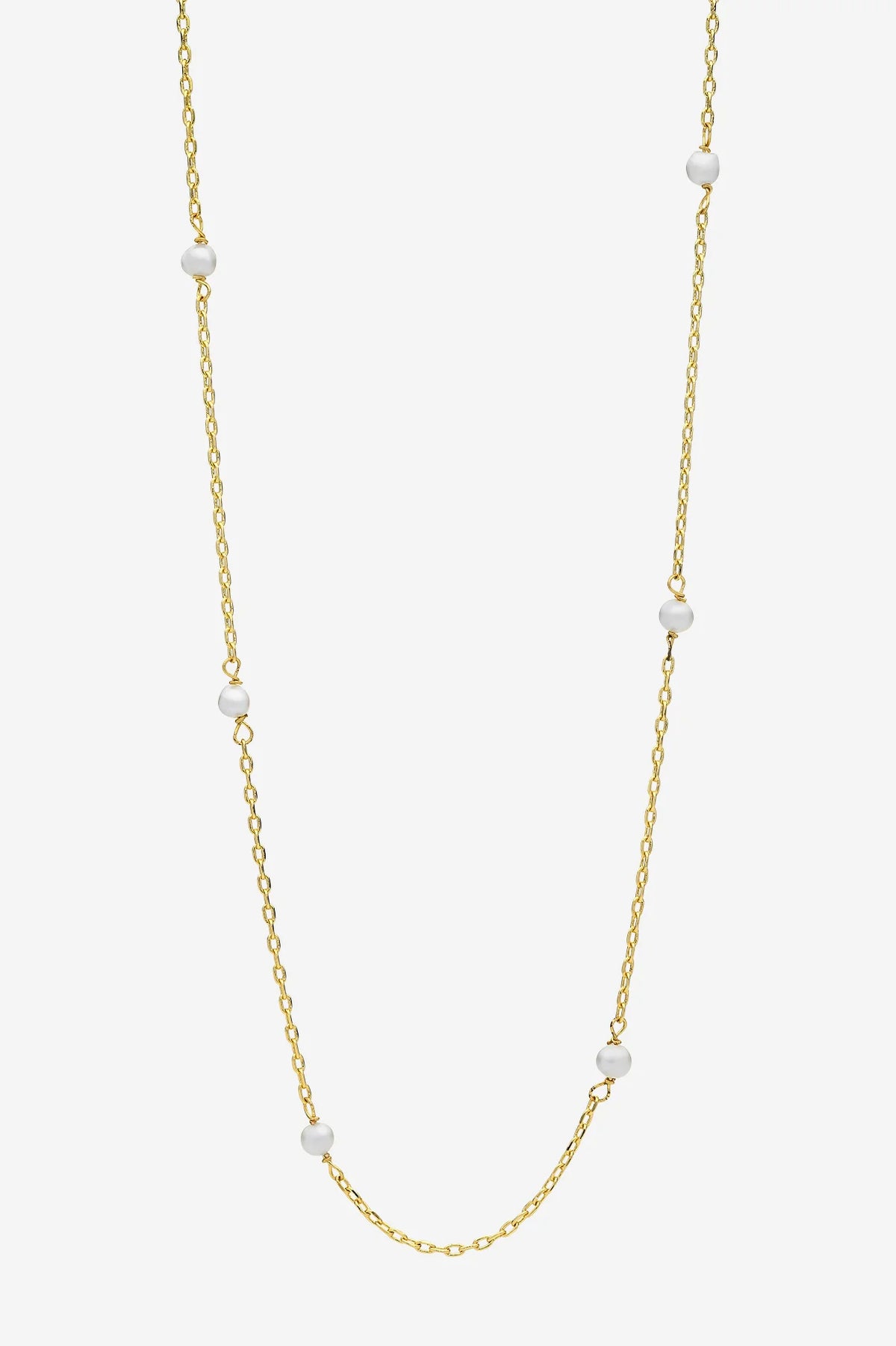 Liberte Liliet Pearl Necklace | Gold