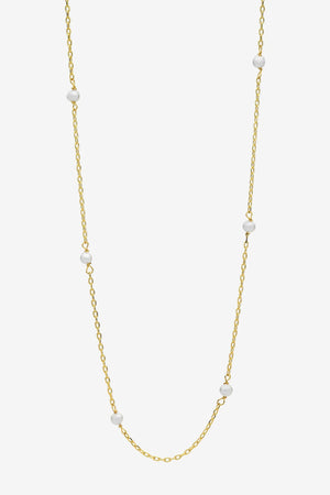 Liberte Liliet Pearl Necklace | Gold