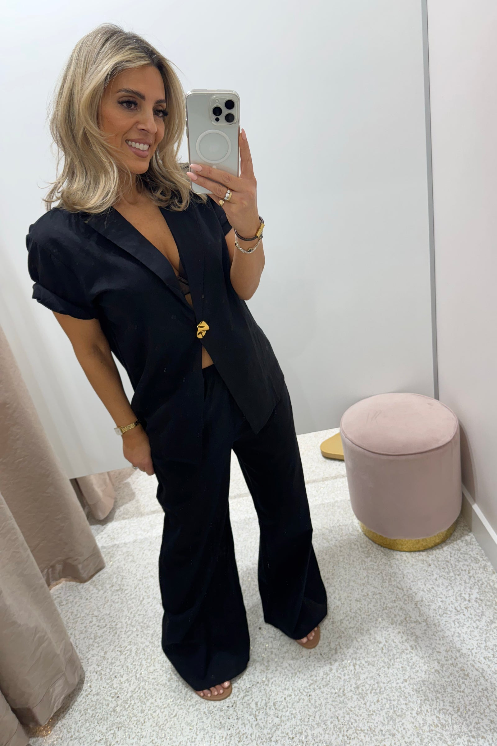 Chosen By Fifi & Annie The Amalfi Pant Suit | Black