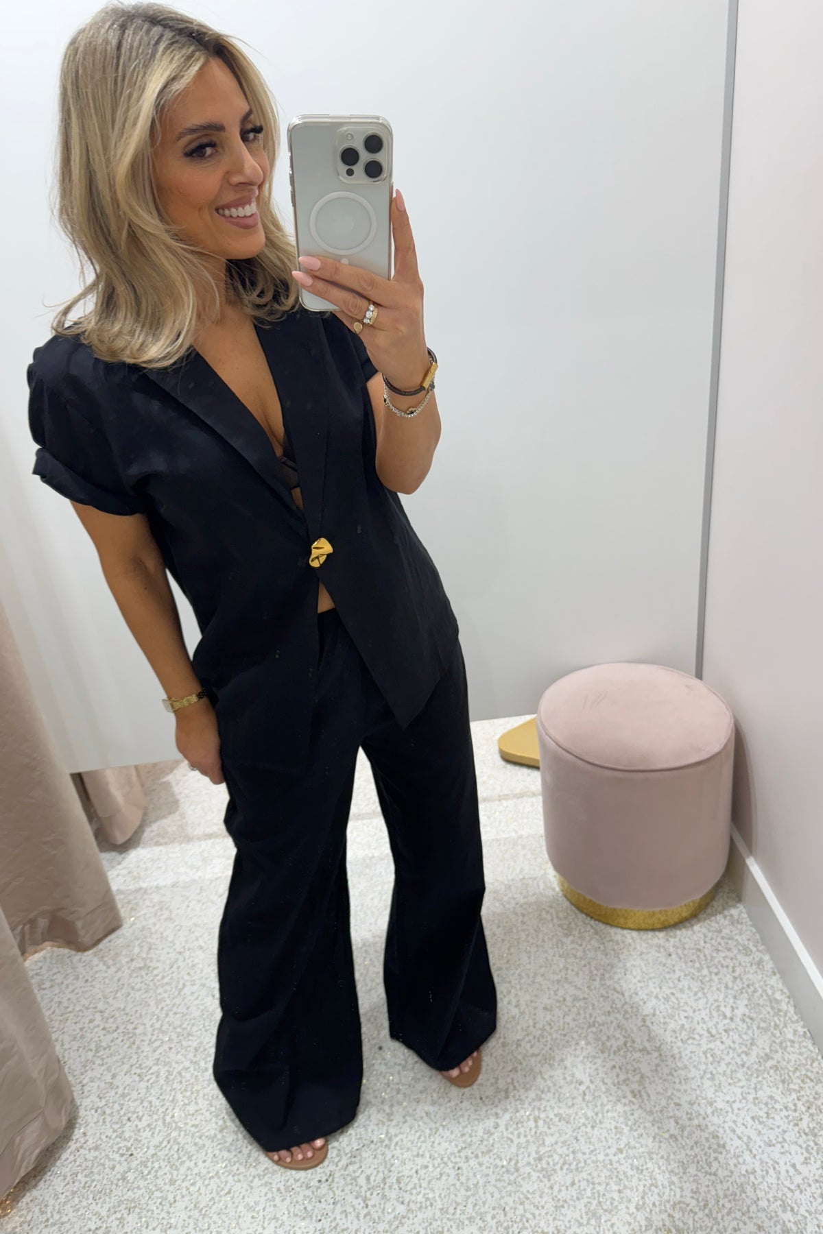 Chosen By Fifi & Annie The Amalfi Pant Suit | Black