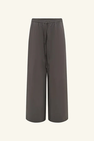 Shona Joy Campbell Wide Leg Drawstring Pant | Shadow
